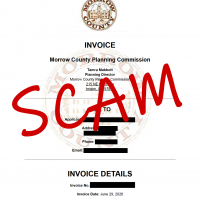 Fraudulent Invoice Example
