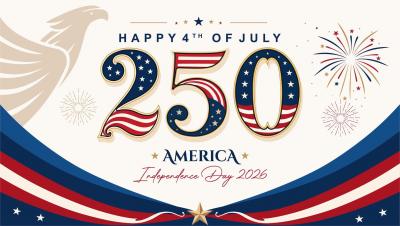 250th U.S.A Anniversary 4th of July